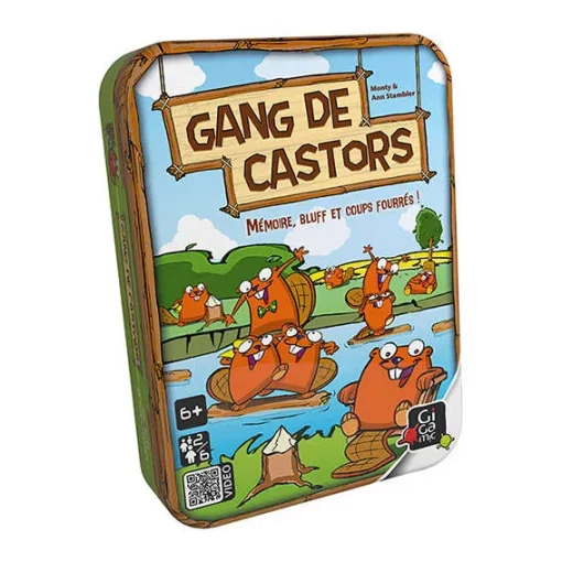 gang de castors jeu de société gigamic