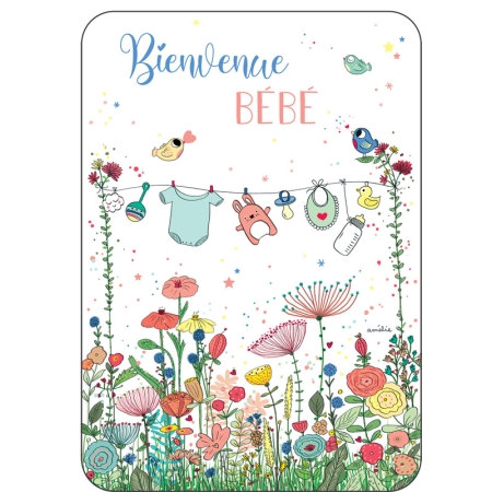 Carte postale bienvenue bebe : notre meilleure vente