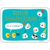 Carte d'invitation anniversaire popcorn on va s'éclater cartes d'art